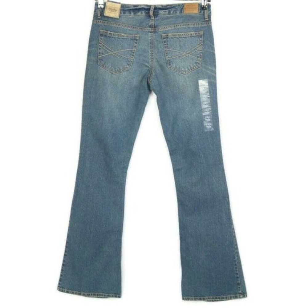 Aeropostale Hailey Flare Jeans‎ Distressed 7 8 Regular